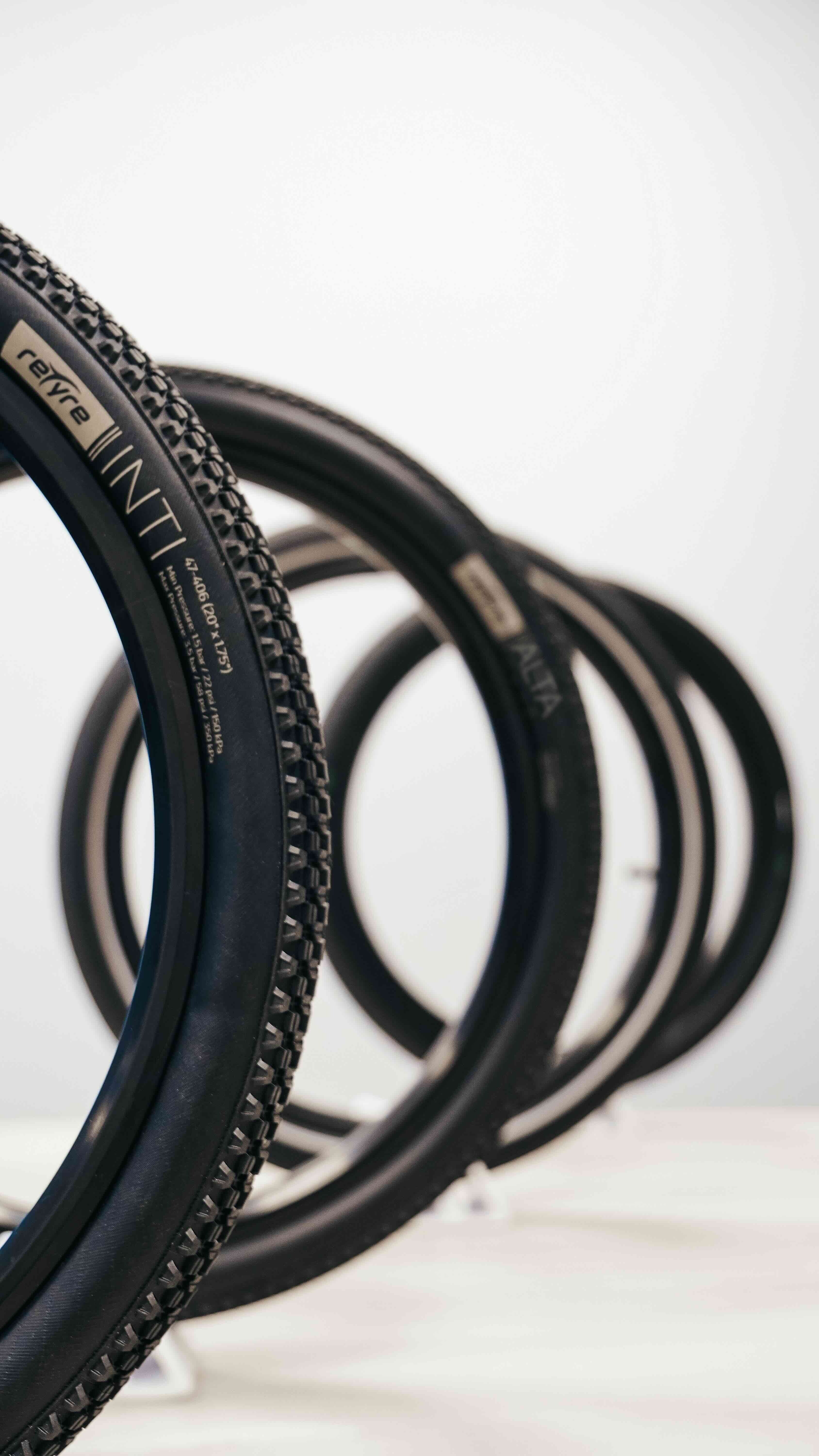 reTyre Eco Tyres Bio Based Always Sustainable - Range on a Display-1-2025-Branding